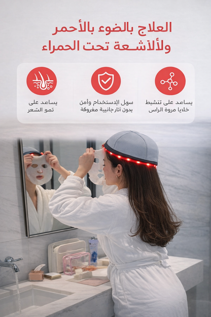 Revella Red light & Near Infrared Therapy Cap for Hair Growth 660nm 830nm